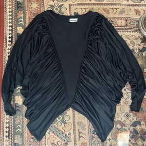 Vintage Extreme Batwing Sleeve Tunic Top